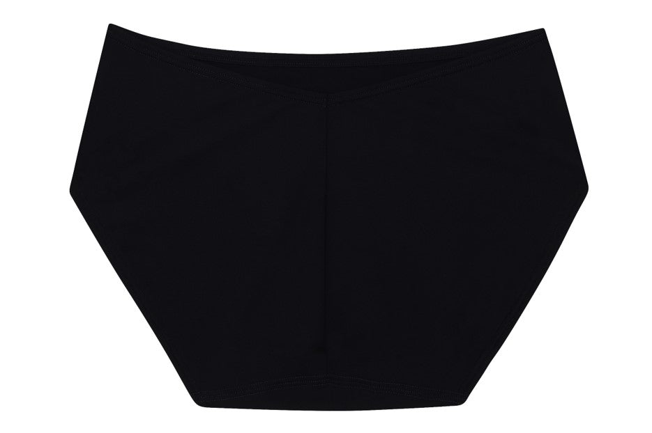 Wacoal COLLAGEN Panty Low-rise ด้านหลัง V-Cut เอวต่ำรุ่น WU3L00 สีดำ (BL)