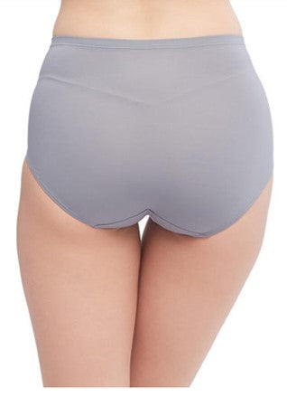 Wacoal H-Fit Secret Support Short Panty กางเกงในกระชับหน้าท้อง รูปแบบเต็มตัว รุ่น WU4836 สีเทา (GY)