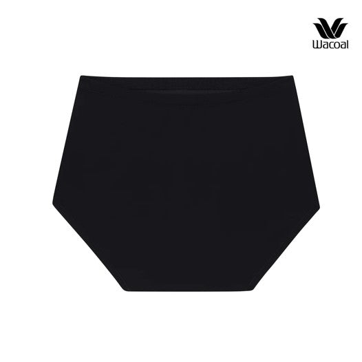 Wacoal H-Fit Secret Support Short Panty กางเกงในกระชับหน้าท้อง รูปแบบเต็มตัว (SHORT) รุ่น WU4959 สีดำ (BL)