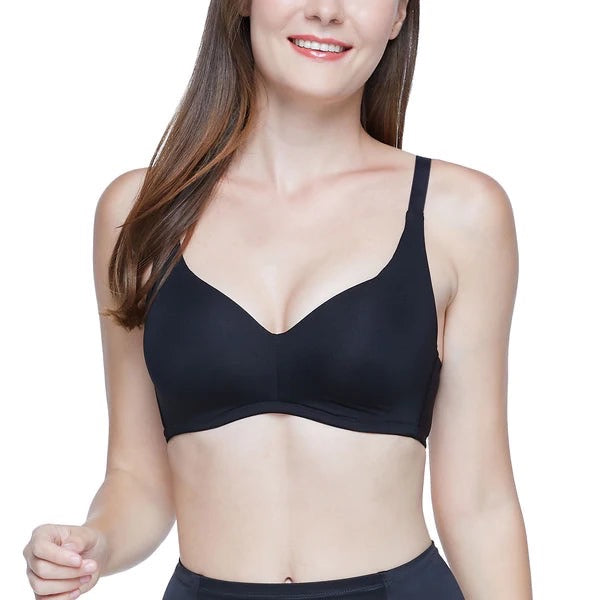 Wacoal Curve Diva บราเก็บกระชับ สาวคัพใหญ่ รุ่น WB7525 สีดำ (BL)