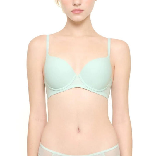 WACOAL COOL INNOVATION บรามีโครง ฟองน้ำบาง 10 มิล รุ่น WB5P66 สีเขียวอ่อน (LM)