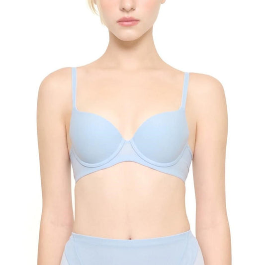 WACOAL COOL INNOVATION บรามีโครง ฟองน้ำบาง 10 มิล รุ่น WB5P66 สีฟ้า (SX)