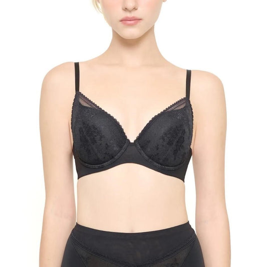 WACOAL COOL INNOVATION บรามีโครง ฟองน้ำบาง 10 มิล รุ่น WB5P92 สีดำ (BL)