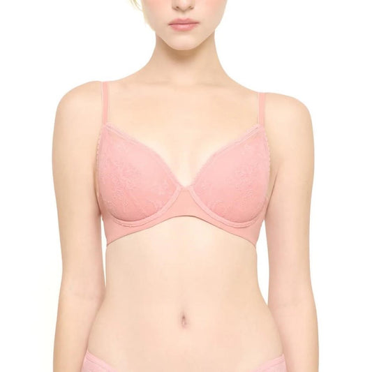 WACOAL COOL INNOVATION บรามีโครง ฟองน้ำบาง 10 มิล รุ่น WB5P92 สีเนื้ออมส้ม (TO)