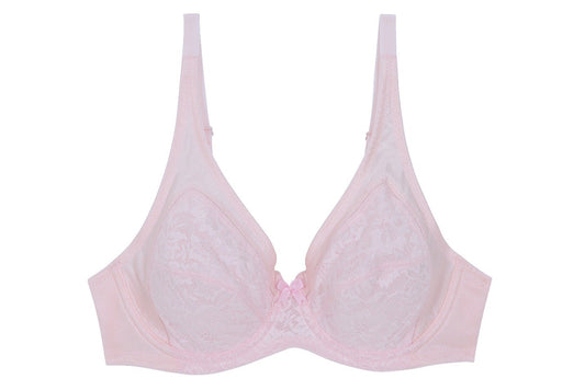 Wacoal Curve Diva บราเก็บกระชับ สาวคัพใหญ่ รุ่น WB7395 สีชมพู (PI)