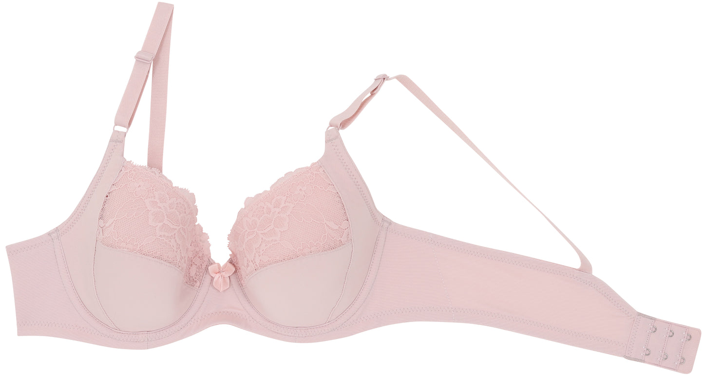Wacoal Basic Bra - WB9921 สีชมพู(WR)
