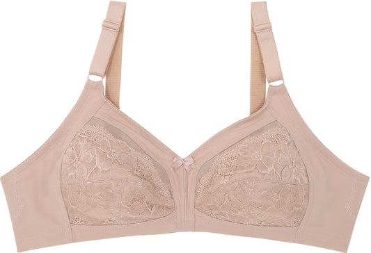 Wacoal Curve Diva ชุดชั้นใน สำหรับสาวคัพส์ใหญ่ ไซซ์ใหญ่ WQ1120 สีเนื้อ(BE)