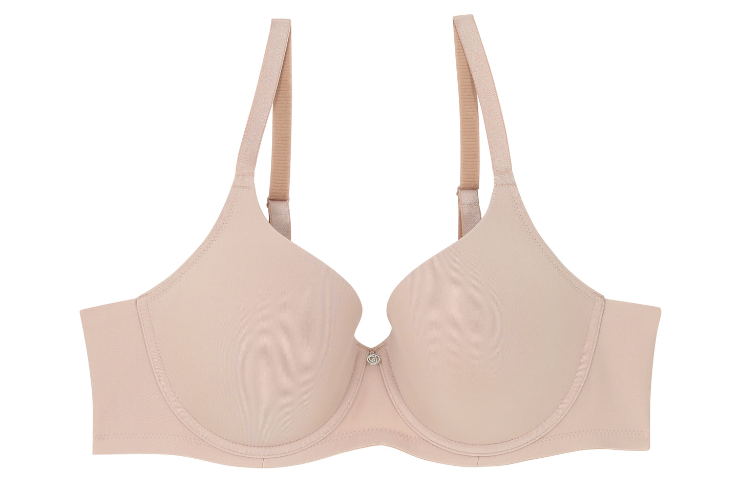 Wacoal Curve Diva-Bra ชุดชั้นในสำหรับสาวคัพส์ใหญ่ ไซซ์ใหญ่ WQ1862 สีเบจ(BE)
