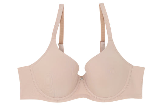 Wacoal Curve Diva-Bra ชุดชั้นในสำหรับสาวคัพส์ใหญ่ ไซซ์ใหญ่ WQ1862 สีเบจ(BE)