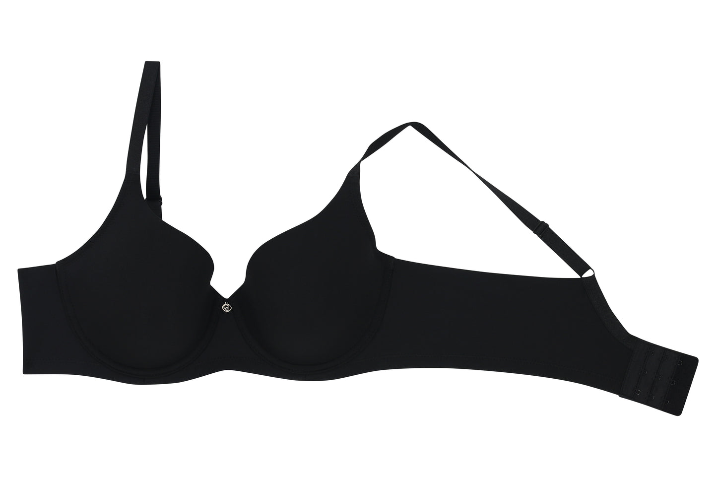 Wacoal Curve Diva-Bra ชุดชั้นในสำหรับสาวคัพส์ใหญ่ ไซซ์ใหญ่ WQ1862 สีดำ(BL)