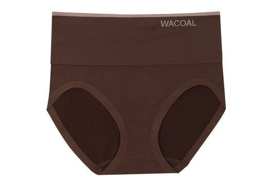 Wacoal H-Fit Secret Support Short Panty กางเกงในกระชับหน้าท้อง ไร้ตะเข็บ รูปแบบเต็มตัว รุ่น WU4998 สีน้ำตาล (BR)