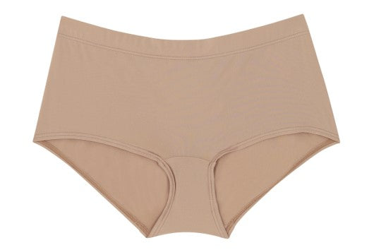 Wacoal Innovation Collagen Fabric Boyleg Panty กางเกงในรูปแบบขาสั้น รุ่น WU5K00 (L) สีแทนเนื้อ  (TN)
