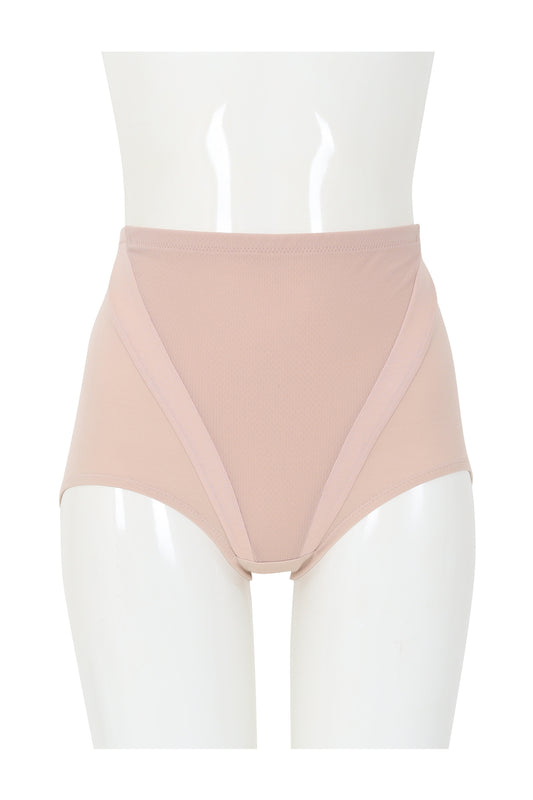 Wacoal Shapewear Hips กางเกงกระชับขาสั้น เก็บหน้าท้อง รุ่น WY1188 สีเนื้อ (BE)