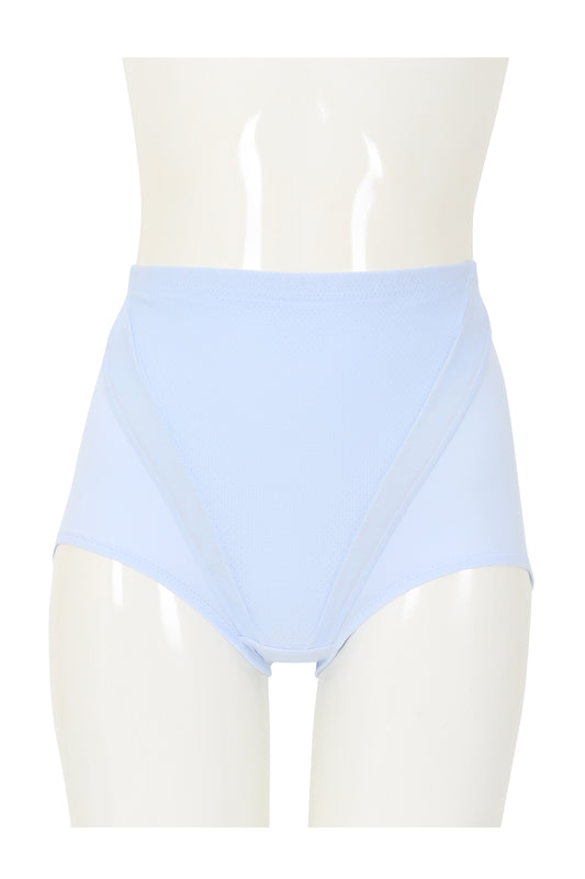 Wacoal Shapewear Hips กางเกงกระชับขาสั้น เก็บหน้าท้อง รุ่น WY1188 สีฟ้า (SX)