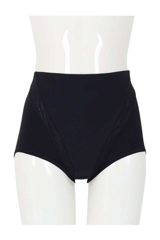 Wacoal Shapewear Hips กางเกงกระชับขาสั้น เก็บหน้าท้อง รุ่น WY1188 สีดำ (BL)