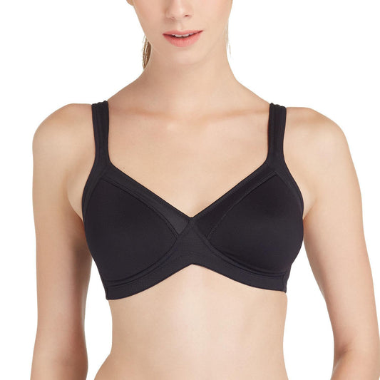 Wacoal Motion Wear สปอร์ตบรา รุ่น WR1482 สีดำ (BL)